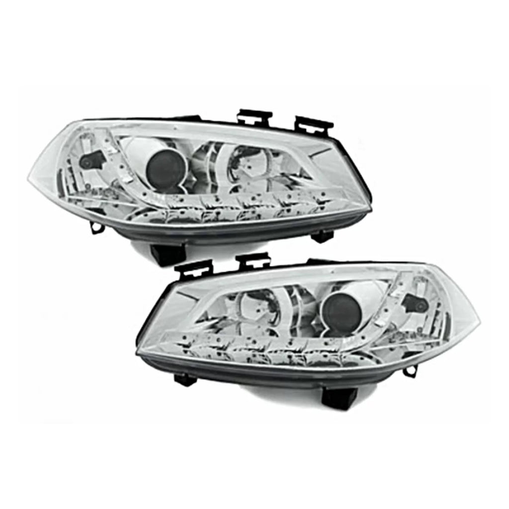 Luce diurna fari anteriori per Renault Megane (11.2002-12.2005) DRL cromato