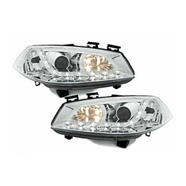 Luce diurna fari anteriori per Renault Megane (11.2002-12.2005) DRL cromato