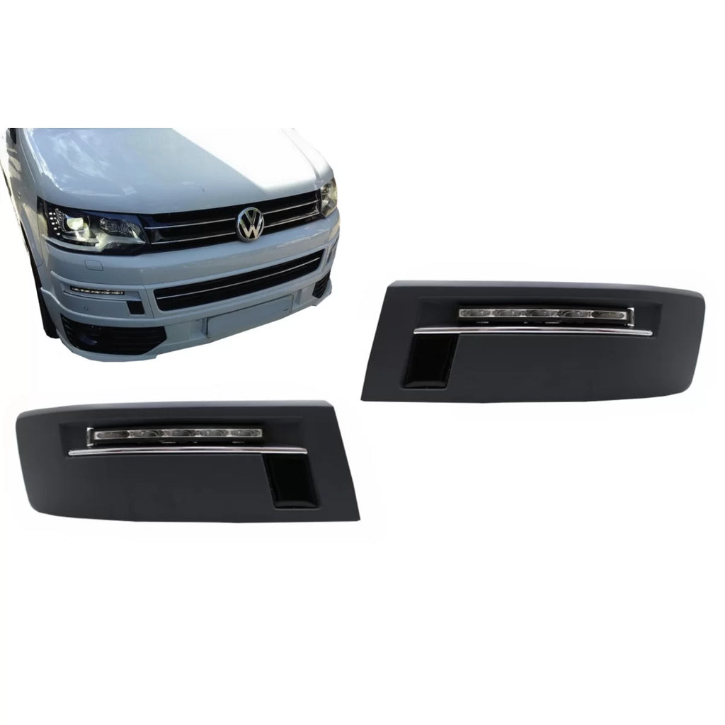 Luce diurna LED DRL per VW Transporter Multivan Caravelle T5.1 restyling (2010-2015)