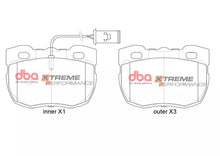 Carica l'immagine nel visualizzatore di Gallery, Pastiglie freni Xtreme Performance - Front - Land Rover Defender 90 1990-1991 / Land Rover Discovery 1 1989-1998 / Land Rover Range Rover 1989-1996 / LTI Fairway Driver 1993-1998 (+2 modelli)