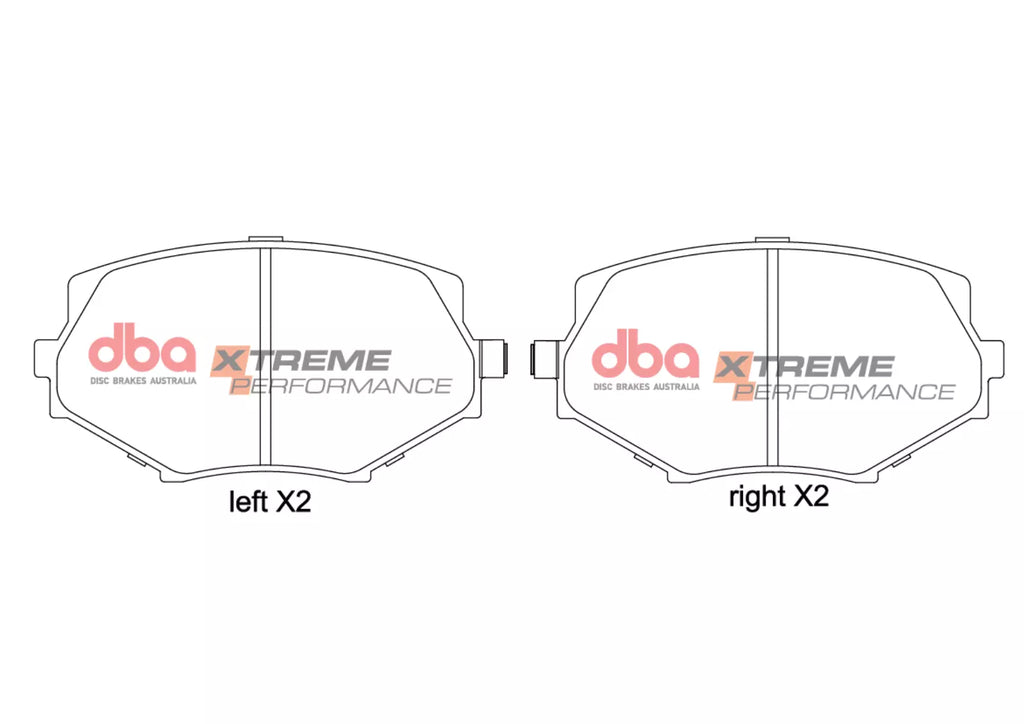 Kit dischi e pastiglie Xtreme Performance T3 scanalato - Mazda MX5 (Mk1) (NA) 1994-1998 / Mazda MX5 (Mk2) (NB) 1998-2005