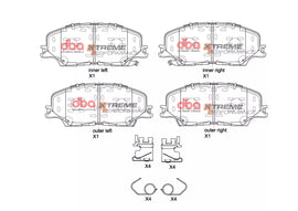 Pastiglie freni Xtreme Performance - asse anteriore - Isuzu D-MAX 2020