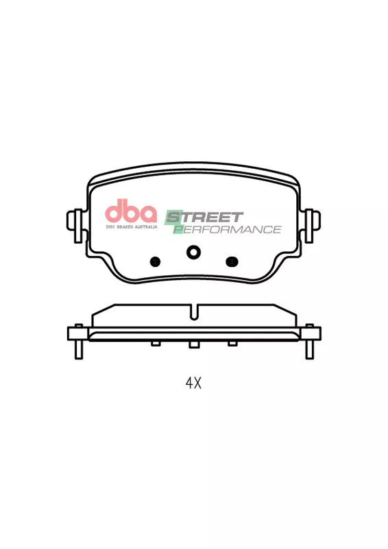 Pastiglie freni Street Performance - Rear - Mercedes-Benz A-Class (W177) A160 2018 / Mercedes-Benz A-Class (W177) A160D 2019 / Mercedes-Benz A-Class (W177) A180 2018 (+57 modelli)