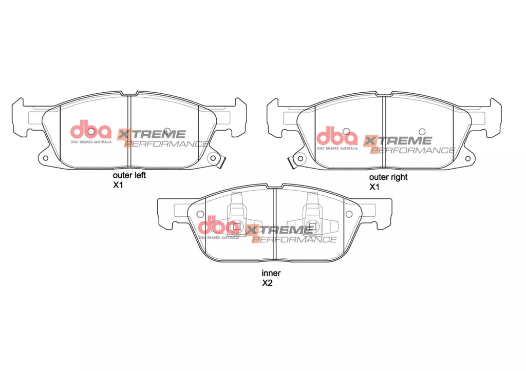 Pastiglie freni Xtreme Performance - asse anteriore - Ford Focus (Mk4) 2019