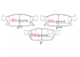 Pastiglie freni Xtreme Performance - asse anteriore - Ford Focus (Mk4) 2019