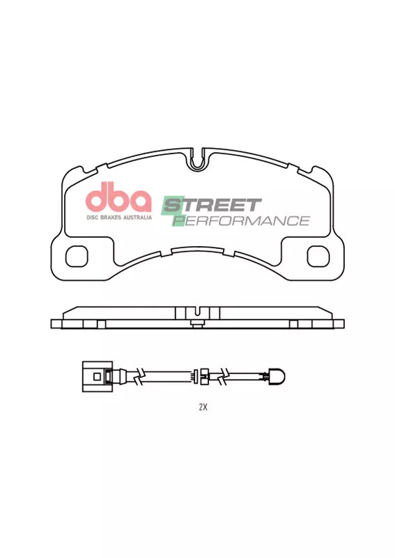 Pastiglie freni Street Performance - asse anteriore - Porsche Cayenne (92A) 2010-2017 / Porsche Cayenne (9PA) 2007-2010 / Porsche Macan 2014-2015 / Porsche Panamera (970) 2009-2016 (+2 modelli)