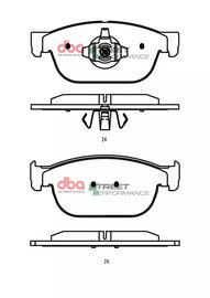 Pastiglie freni Street Performance - Front - Volvo S60 (Mk3) B4 2020 / Volvo S60 (Mk3) B5 2020 / Volvo S60 (Mk3) T4 2019 / Volvo S60 (Mk3) T5 2018 / Volvo S60 (Mk3) T6 2018 (+37 modelli)