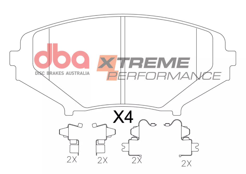 Pastiglie freni Xtreme Performance - asse anteriore - Mazda RX8 ROTARY 2003-2012
