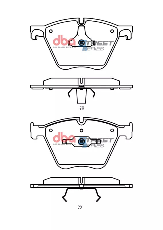 Pastiglie freni Street Series - Front - pastiglia 19.2 mm - asse anteriore - DB15290SS