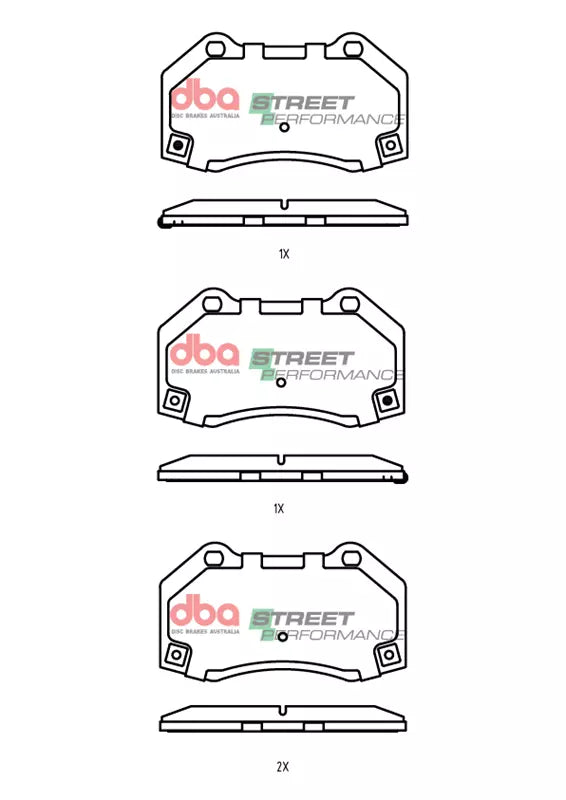Pastiglie freni Street Performance - Front - Abarth 124 Spider 2016-2019 / Mazda MX5 (Mk4) (ND) 2019 / Mazda MX5 RF 2019