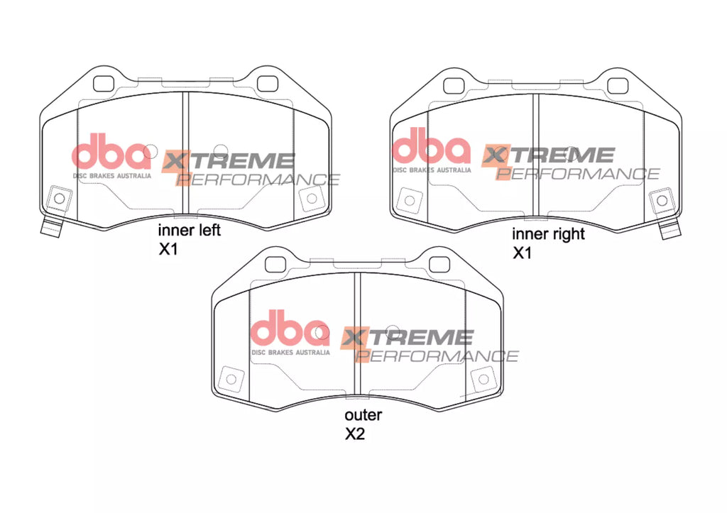 Pastiglie freni Xtreme Performance - asse anteriore - Abarth 124 Spider 2016-2019 / Mazda MX5 (Mk4) (ND) 2019 / Mazda MX5 RF 2019