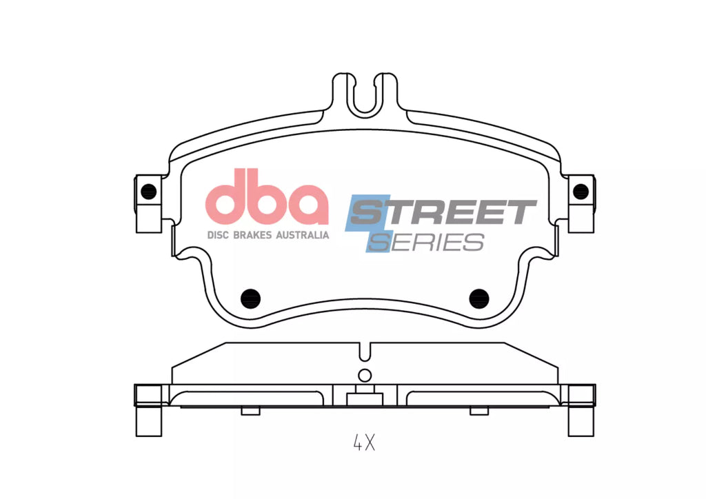 Pastiglie freni Street Series - pastiglia 16 mm - asse anteriore - DB15345SS