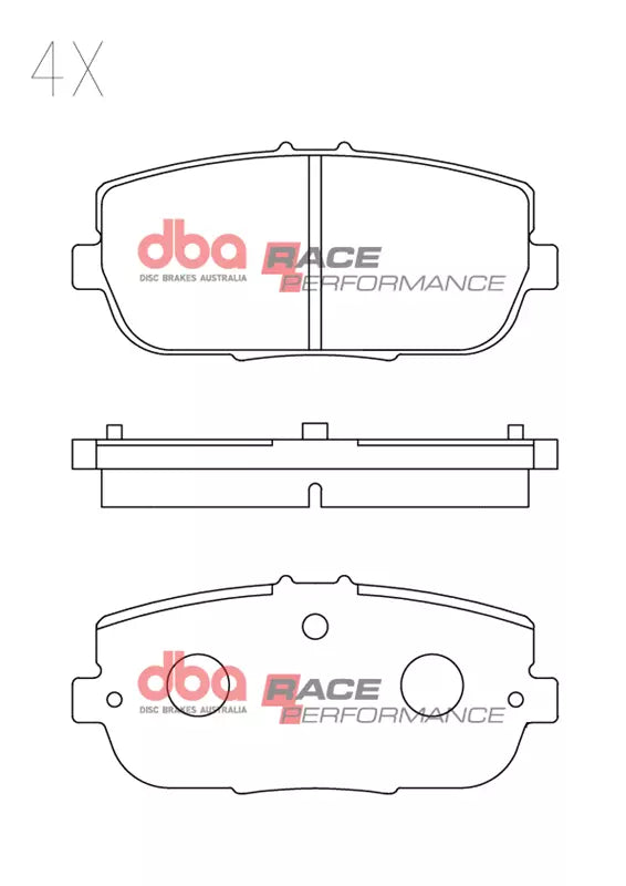 Pastiglie freni Race Performance - Abarth 124 Spider 2016-2019 / Fiat 124 Spider 2016-2019 / Mazda MX5 (Mk3) (NC) 2005-2015 / Mazda MX5 (Mk4) (ND) 2015-2019 (+1 modelli)