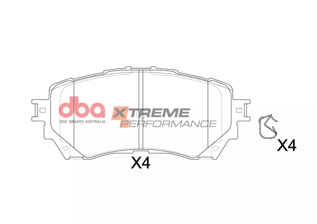 Pastiglie freni Xtreme Performance - asse anteriore - Mazda 6 GJ 2012-2016 / Mazda 6 GL 2016-2018