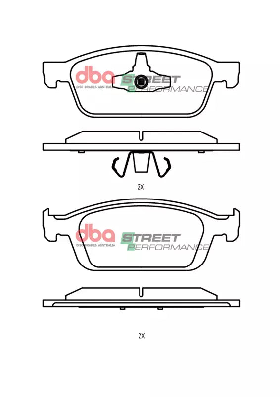 Kit dischi e pastiglie Street Performance T2 scanalato - Ford Focus (Mk3) 2011-2018 / Ford Kuga (Mk2) 2013-2019 / Ford Tourneo Connect 2013-2015 / Ford Transit Connect 2014-2016
