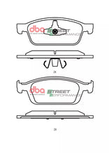 Carica l'immagine nel visualizzatore di Gallery, Kit dischi e pastiglie Street Performance T2 scanalato - Ford Focus (Mk3) 2011-2018 / Ford Kuga (Mk2) 2013-2019 / Ford Tourneo Connect 2013-2015 / Ford Transit Connect 2014-2016