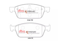 Carica l'immagine nel visualizzatore di Gallery, Pastiglie freni Xtreme Performance - asse anteriore - Ford Focus (Mk3) 2011-2018 / Ford Kuga (Mk2) 2013-2019 / Ford Tourneo Connect 2013-2015 / Ford Transit Connect 2014-2016