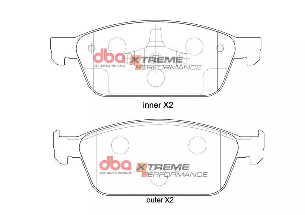 Kit dischi e pastiglie Xtreme Performance T3 scanalato - Ford Focus (Mk3) 2011-2018 / Ford Kuga (Mk2) 2013-2019 / Ford Tourneo Connect 2013-2015 / Ford Transit Connect 2014-2016