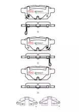 Carica l'immagine nel visualizzatore di Gallery, Pastiglie freni Street Performance - Rear - Suzuki SX4 S-Cross 2013-2016 / Suzuki Swift 2010-2021 / Suzuki Swift SZ2 2010-2017 / Suzuki Swift SZ4 2010-2017 / Suzuki Swift Z32 2011-2017 (+1 modelli)