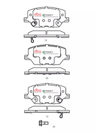 Pastiglie freni Street Performance - Front - Fiat 500X 2014-2019 / Jeep Compass (MP) 2018 / Jeep Renegade 2014-2018