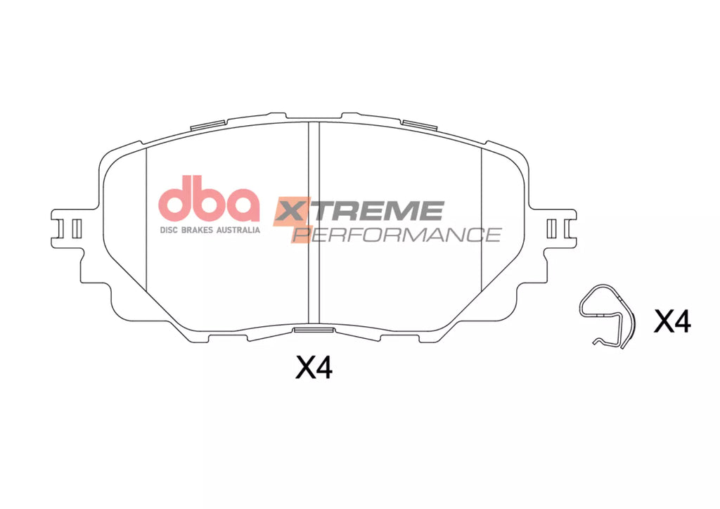 Pastiglie freni Xtreme Performance - Fiat 124 Spider 2016-2019 / Mazda MX5 (Mk4) (ND) 2015-2018 / Mazda MX5 RF 2017-2018