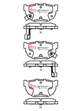 Carica l'immagine nel visualizzatore di Gallery, Pastiglie freni Street Performance - Rear - Nissan 200SX (S13) 1988-1995 / Nissan 200SX (S14) 1993-1999 / Nissan Silvia (S14) 1993-1999 / Nissan Silvia (S15) 1999-2002