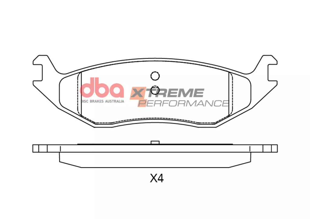 Pastiglie freni Xtreme Performance - Front - Dodge Ram Pick-Up (1500) (2WD) 2003-2011 / Dodge Ram Pick-Up (1500) (4WD) 2002-2011 / Dodge Ram Pick-Up 1500 2011-2019 (+1 modelli)