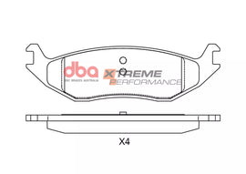 Pastiglie freni Xtreme Performance - Front - Dodge Ram Pick-Up (1500) (2WD) 2003-2011 / Dodge Ram Pick-Up (1500) (4WD) 2002-2011 / Dodge Ram Pick-Up 1500 2011-2019 (+1 modelli)