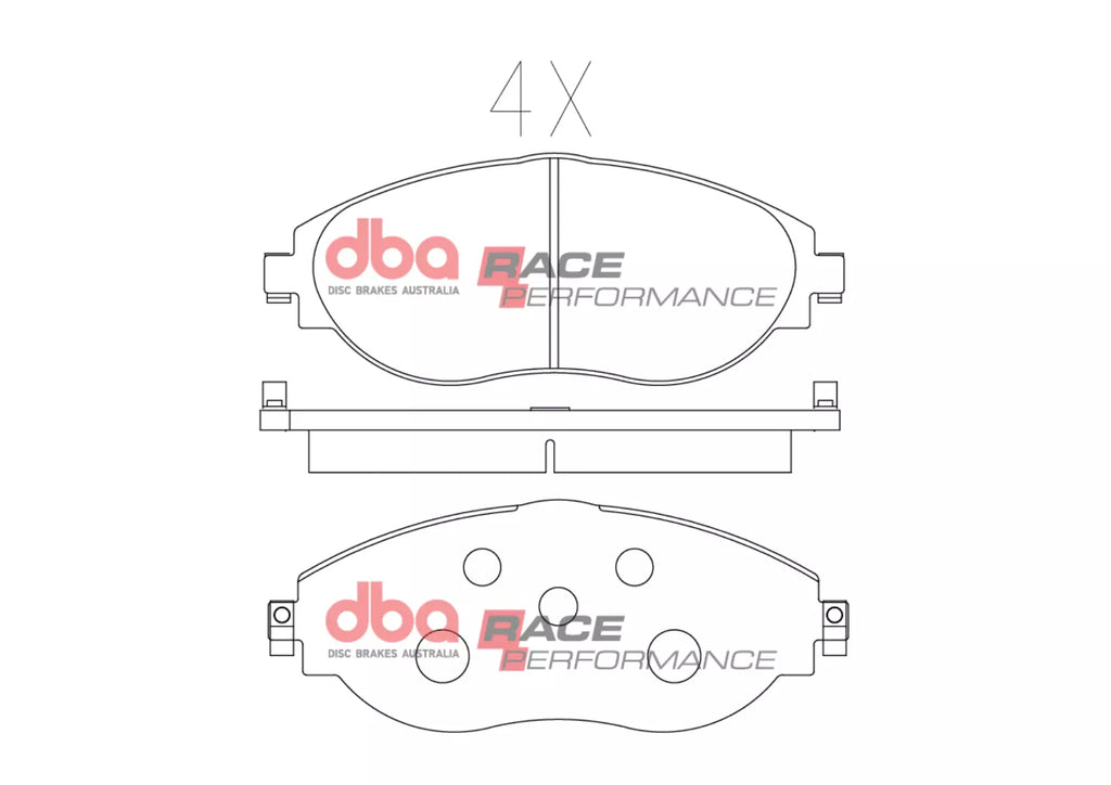 Pastiglie freni Race Performance - asse anteriore - Audi A3 8Y 2020 / Audi A3 quattro 8Y 2020-2023 / Audi Q3 quattro F3 2018 / Audi S3 8V 2013-2020 / Audi S3 8Y 2020 / Audi TT 8S 2014 (+28 modelli)
