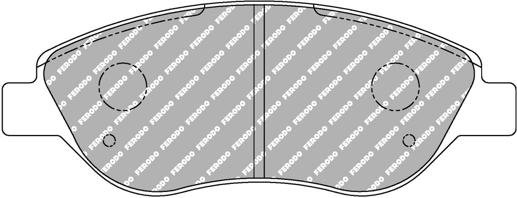 Pastiglie freni racing Ferodo DS3.12 anteriori Lancia Delta 844