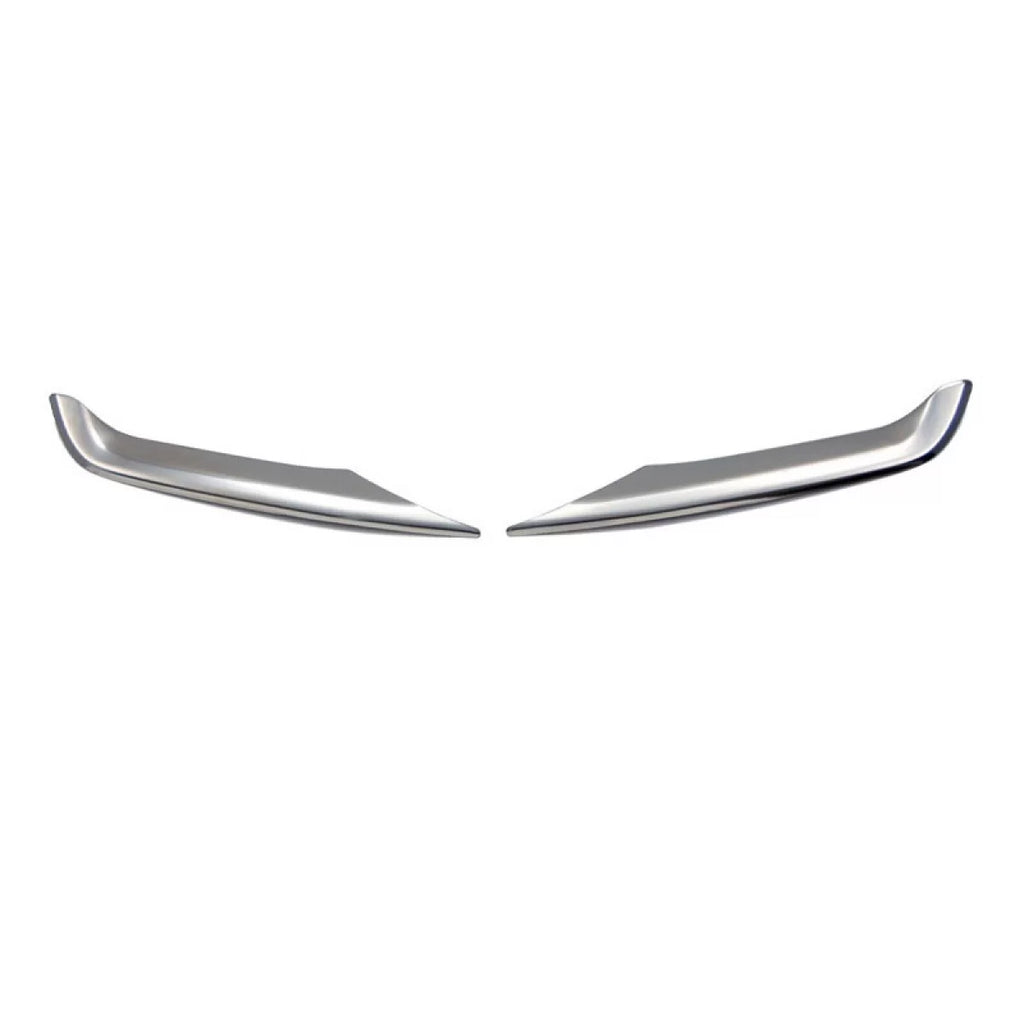 Decorazione cromato fendinebbia lampada modanatura per Nissan Qashqai 2017-2021 acciaio 2 pezzi