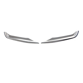 Decorazione cromato fendinebbia lampada modanatura per Nissan Qashqai 2017-2021 acciaio 2 pezzi