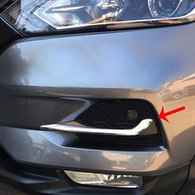Decorazione cromato fendinebbia lampada modanatura per Nissan Qashqai 2017-2021 acciaio 2 pezzi