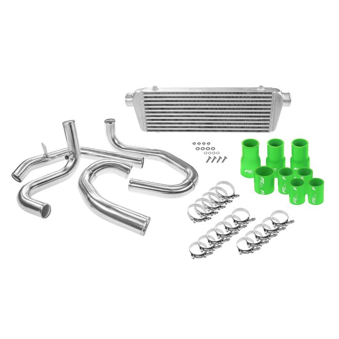 Intercooler Maggiorato VW Golf 4 Jetta 1.8T (2000-2005) FMIC.EU Kit Completo – Vari Colori – Verde