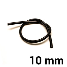 Carica l'immagine nel visualizzatore di Gallery, Tubo in silicone per depressione al metro — 10 mm / Nero