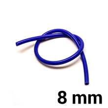 Carica l'immagine nel visualizzatore di Gallery, Tubo in silicone per depressione al metro — 8 mm / Blu