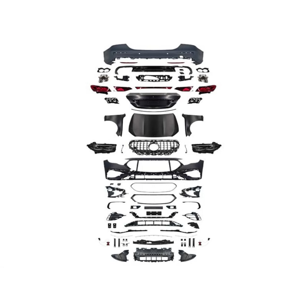 A design 53 Body kit per Mercedes Classe E W213 2020-2023 conversione a W214 dal 2024