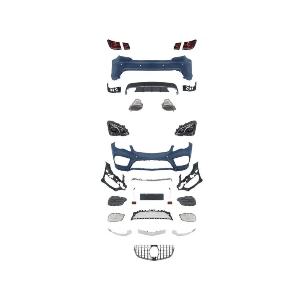 A design restyling Body kit per Mercedes Classe E C207 Coupe 2009-2013 conversione a C207 Coupe 2014-2015