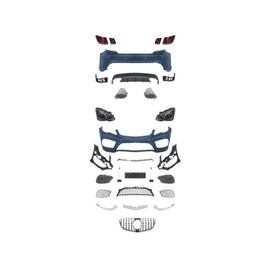 A design restyling Body kit per Mercedes Classe E C207 Coupe 2009-2013 conversione a C207 Coupe 2014-2015