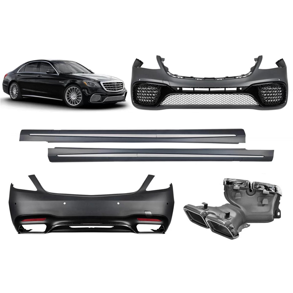 A design kit S65 tipo per Mercedes Classe S W222 2017-2020, lungo passo