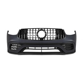 A design kit tipo 63 per Mercedes GLC SUV X253 2020-2022 con Minigonne e nero Terminali di scarico