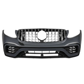 A design kit tipo 63 per Mercedes GLC X253 2015-2019 con Minigonne per il modello con A design Line Paraurti posteriore