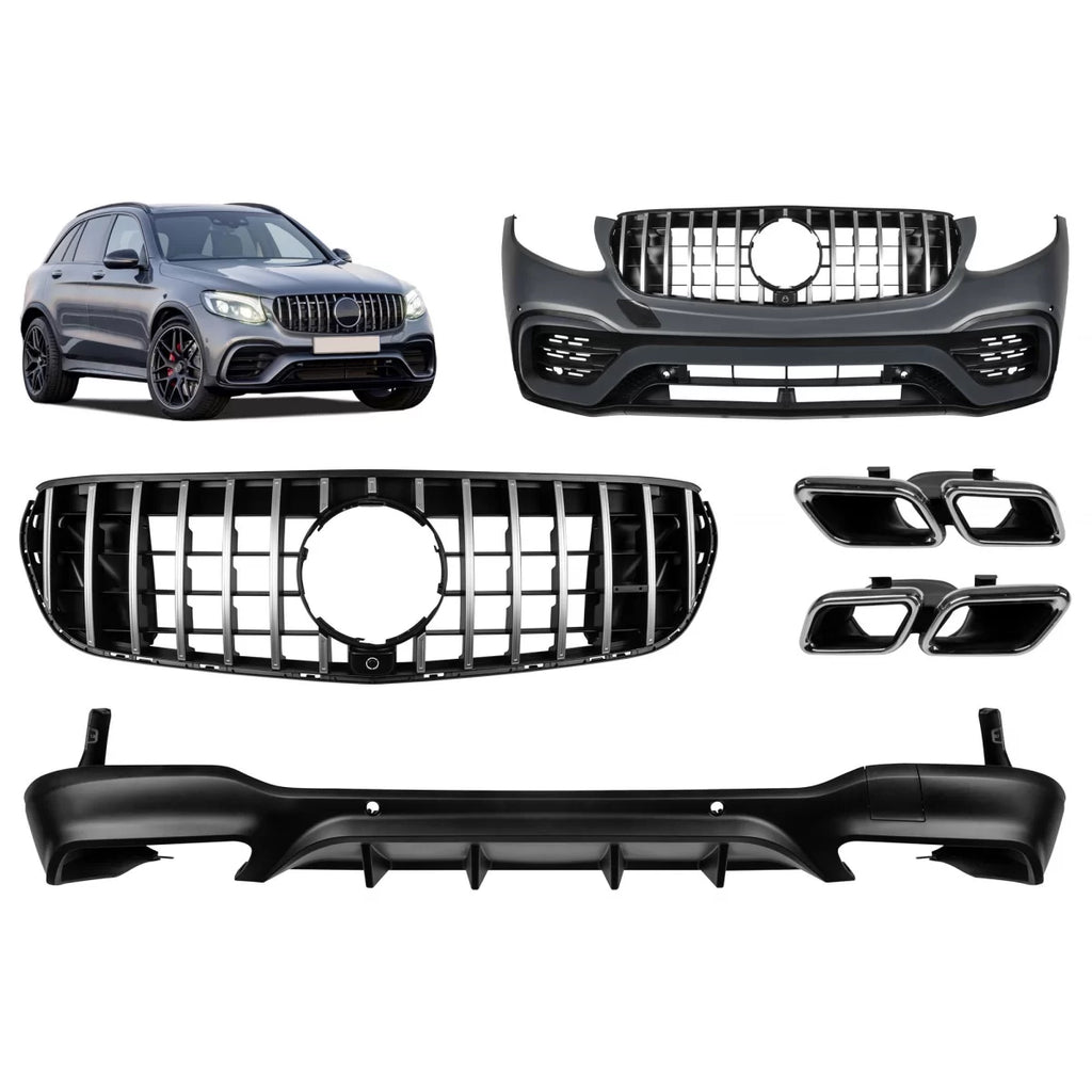 A design kit tipo 63 per Mercedes GLC X253 2015-2019