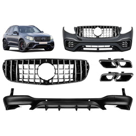 A design kit tipo 63 per Mercedes GLC X253 2015-2019