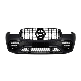 A design kit tipo 63 per Mercedes GLE SUV W167 2020-2023, con diffusore, LED fari anteriori, e LED fanali posteriori