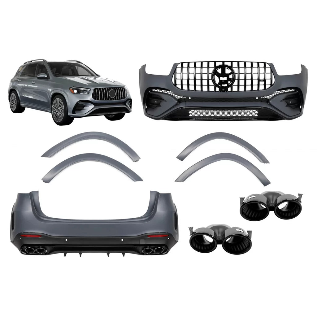 A design kit tipo GLE53 per Mercedes GLE SUV W167 2020-2023, dal 2023