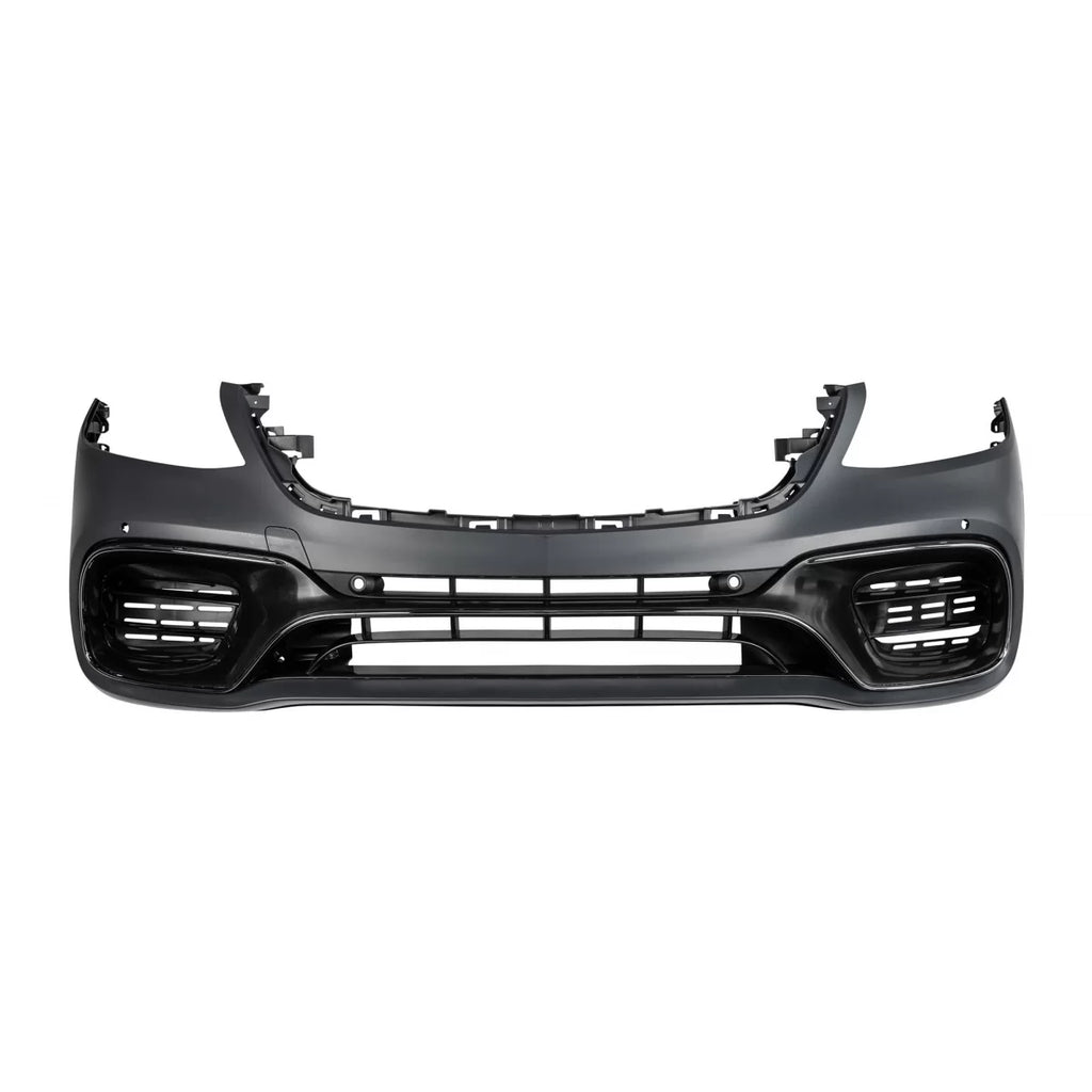A design kit tipo S63 per Mercedes Classe S W222 2017-2020, con fari anteriori, fanali posteriori, Minigonne per lungo