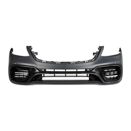 A design kit tipo S63 per Mercedes Classe S W222 2017-2020, con fari anteriori, fanali posteriori, Minigonne per lungo