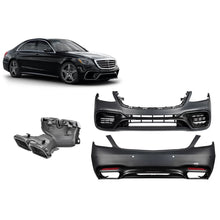A design kit tipo S63 per Mercedes Classe S W222 2017-2020, senza Minigonne