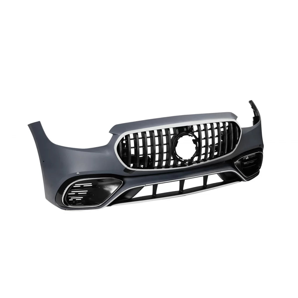 A design kit tipo S63 per Mercedes Classe S W223 lungo passo dal 2020 con fumé cromato elementi